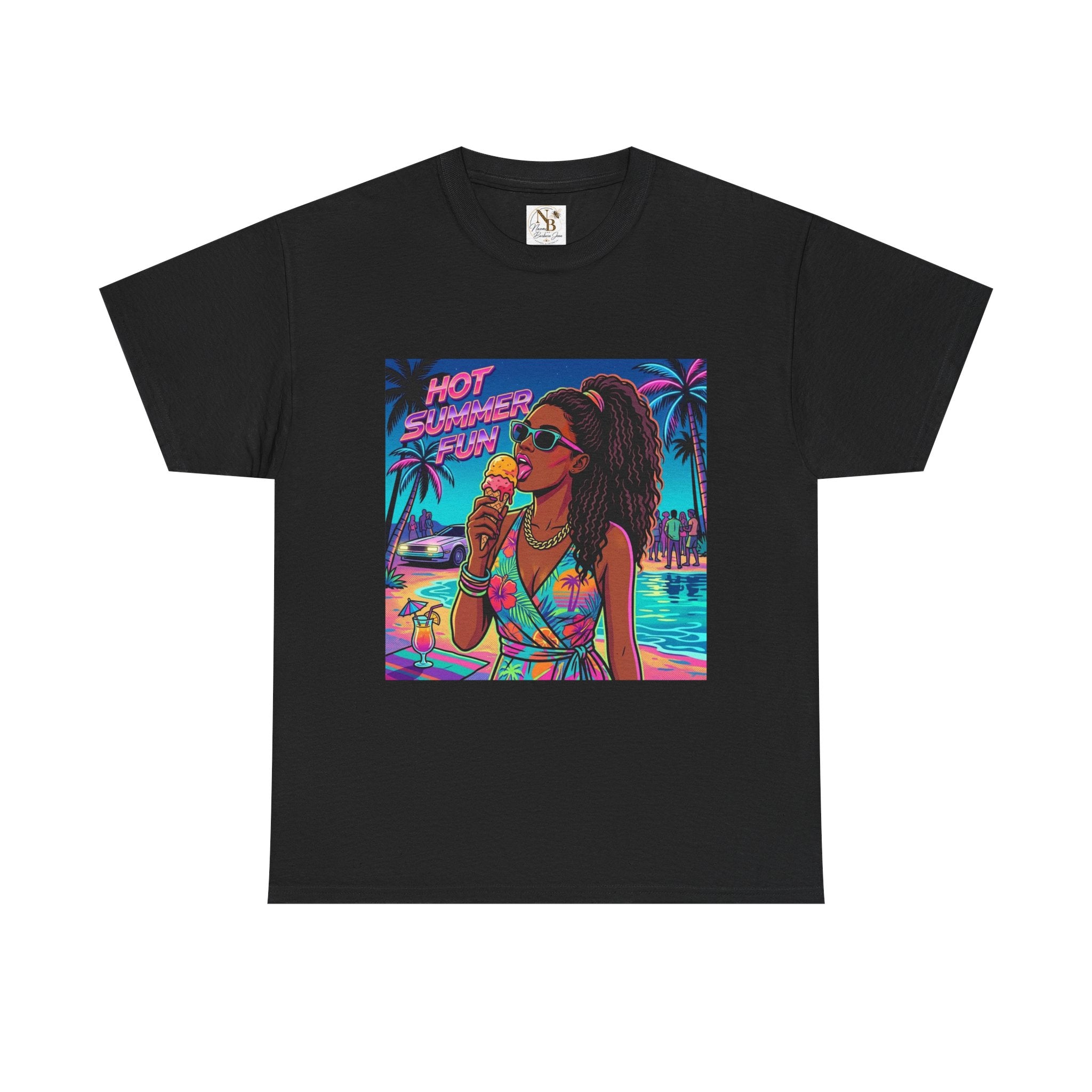Hot Summer Fun Unisex Heavy Cotton Tee