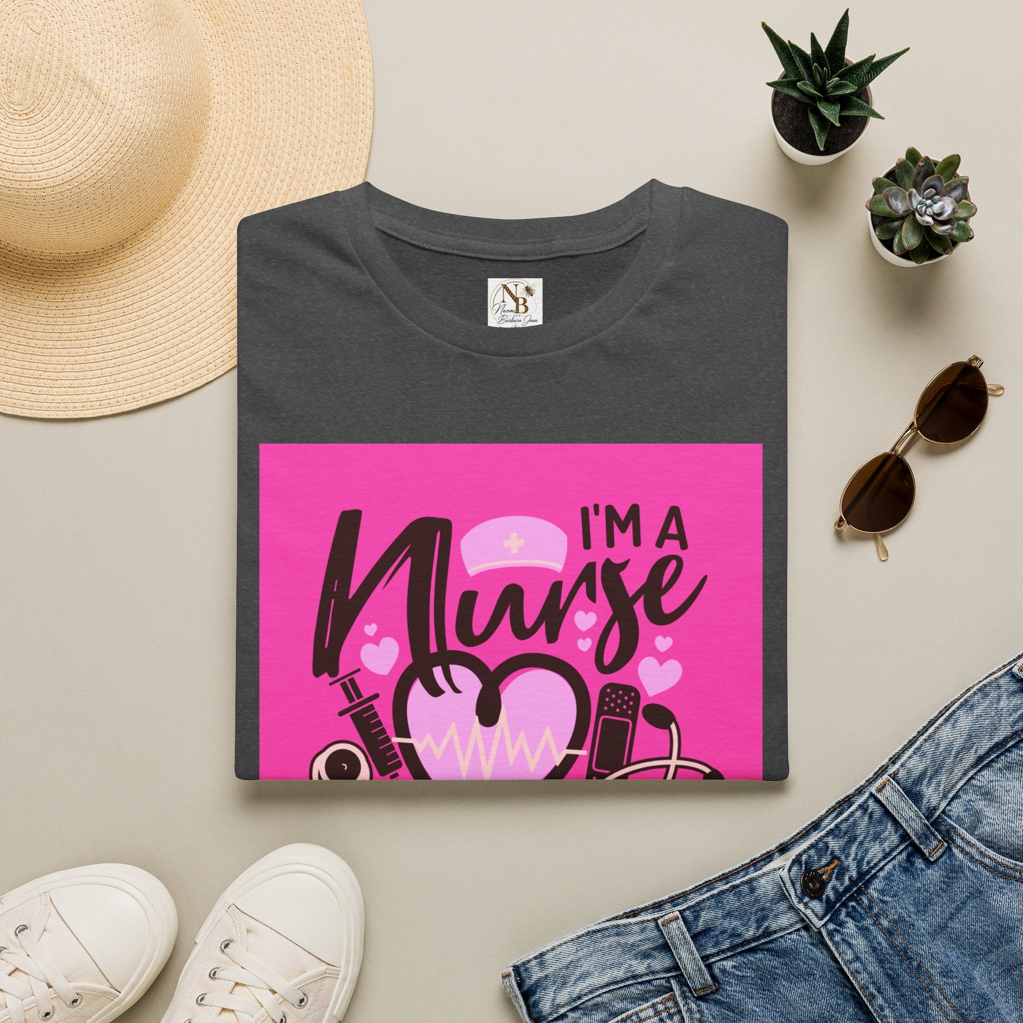 Nurse At Heart Unisex Softstyle T-Shirt