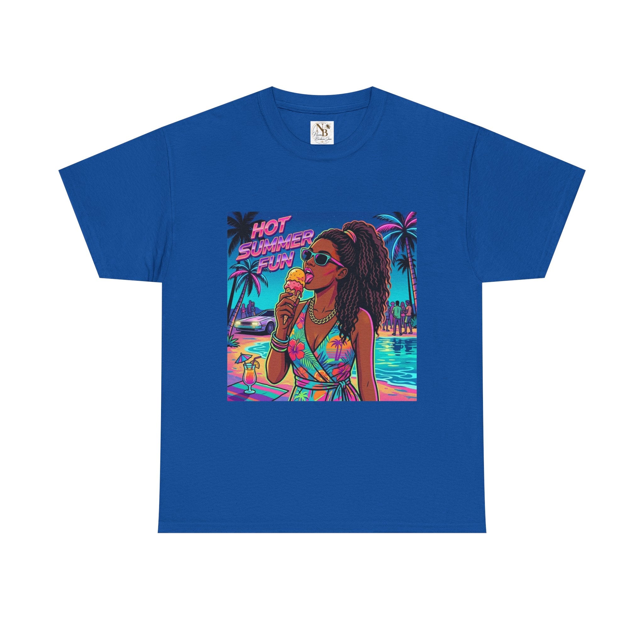 Hot Summer Fun Unisex Heavy Cotton Tee