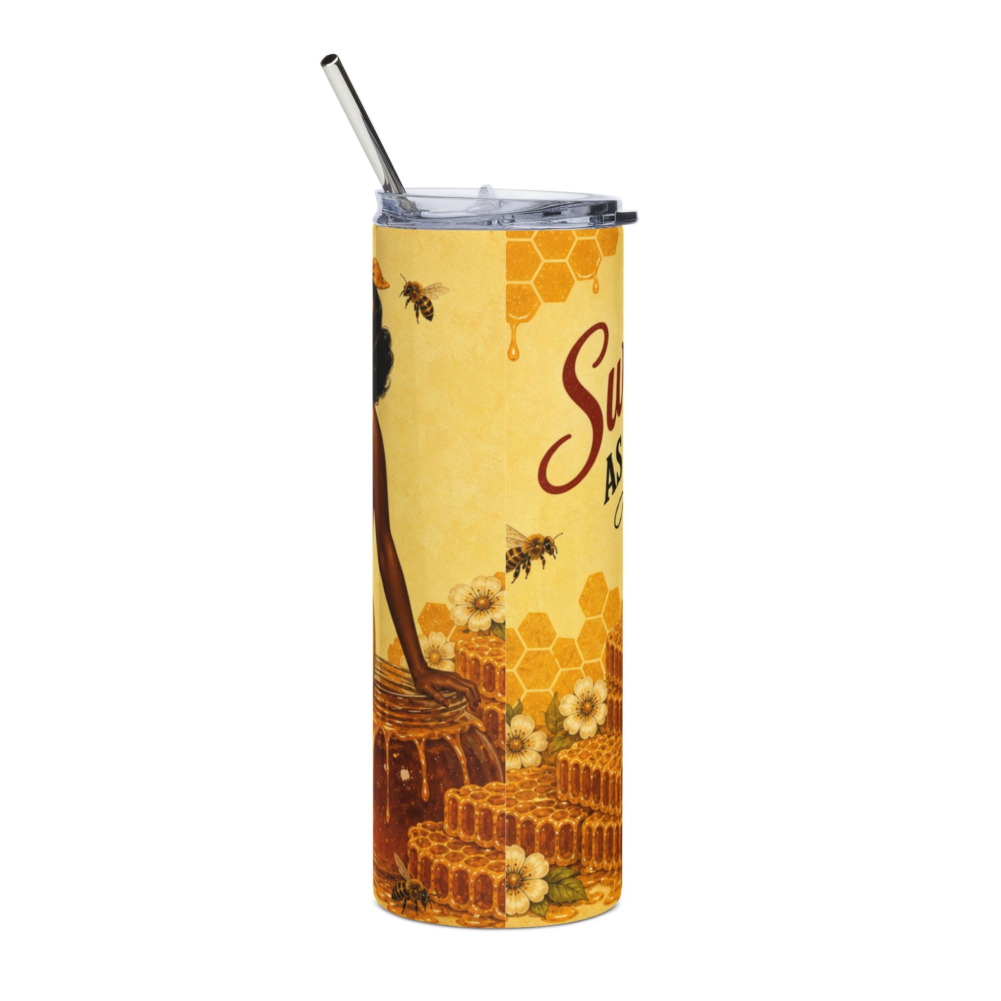 Sweet As Honey Stainless Steel Tumbler, 20oz