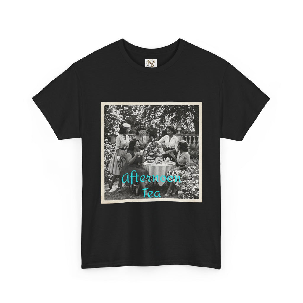 Afternoon Tea Unisex Heavy Cotton Tee