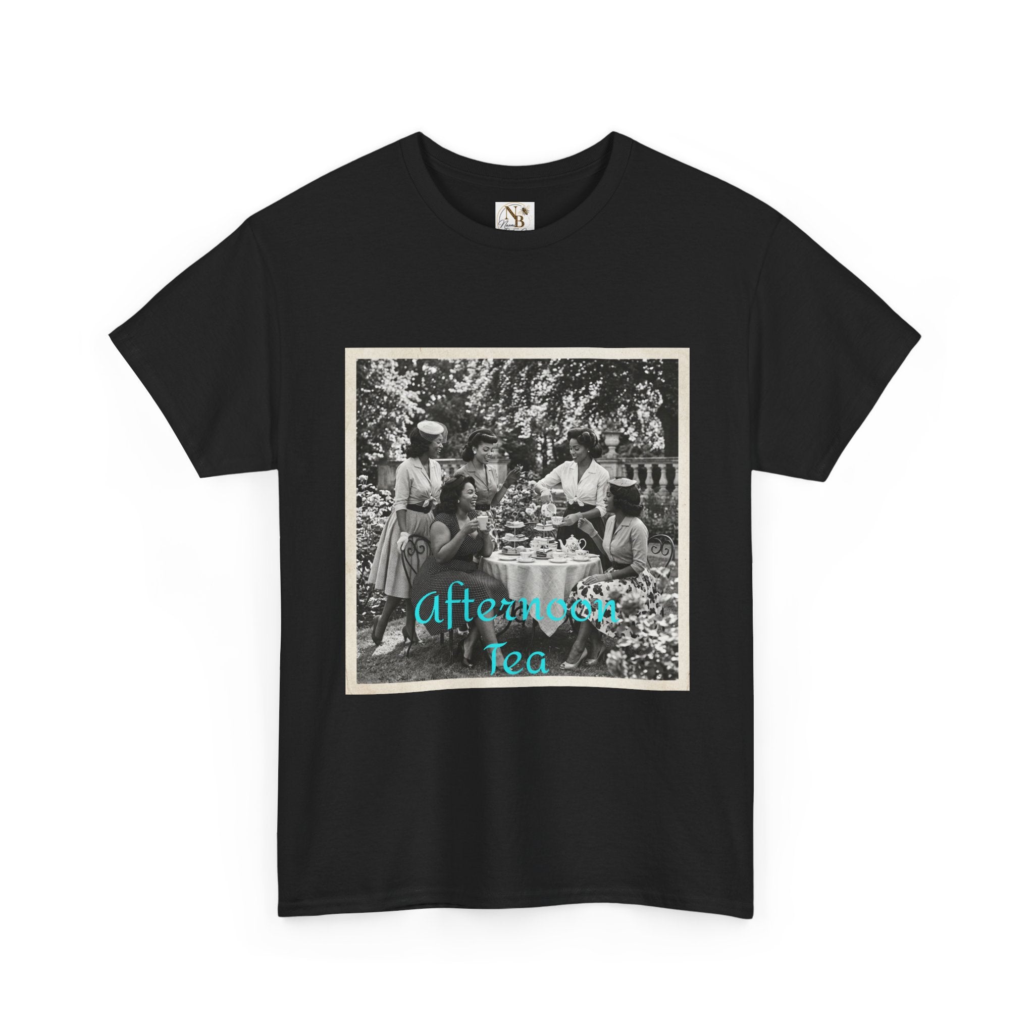 Afternoon Tea Unisex Heavy Cotton Tee