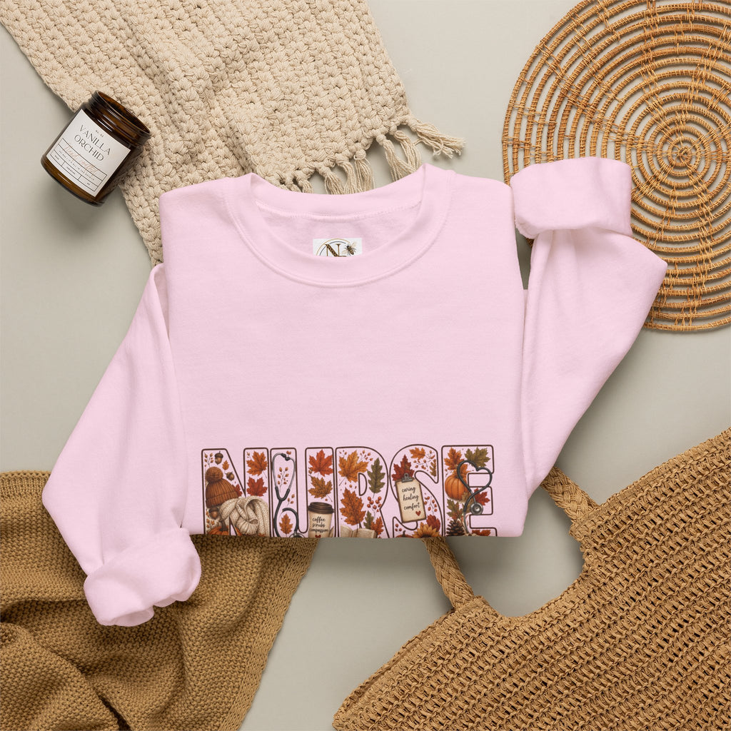 Fall Nurse Unisex Heavy Blend™ Crewneck Sweatshirt