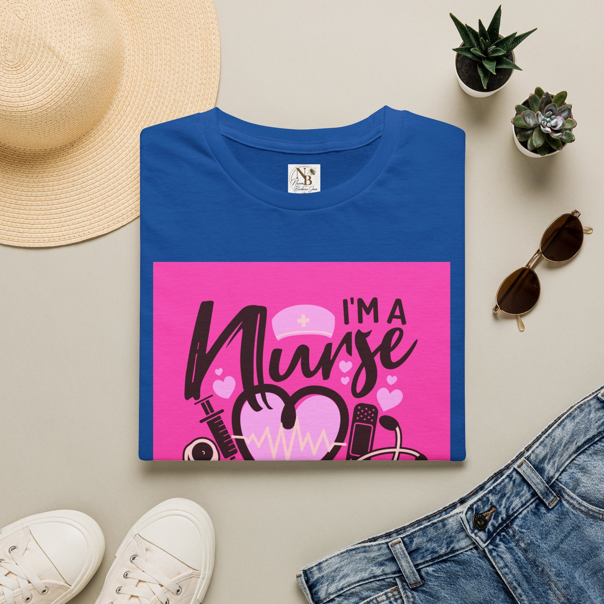 Nurse At Heart Unisex Softstyle T-Shirt