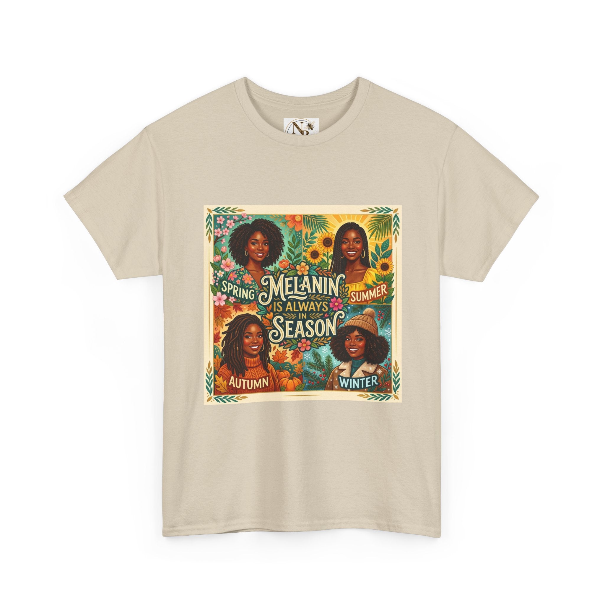 Melanin Is Always in Season Unisex Cotton Tee