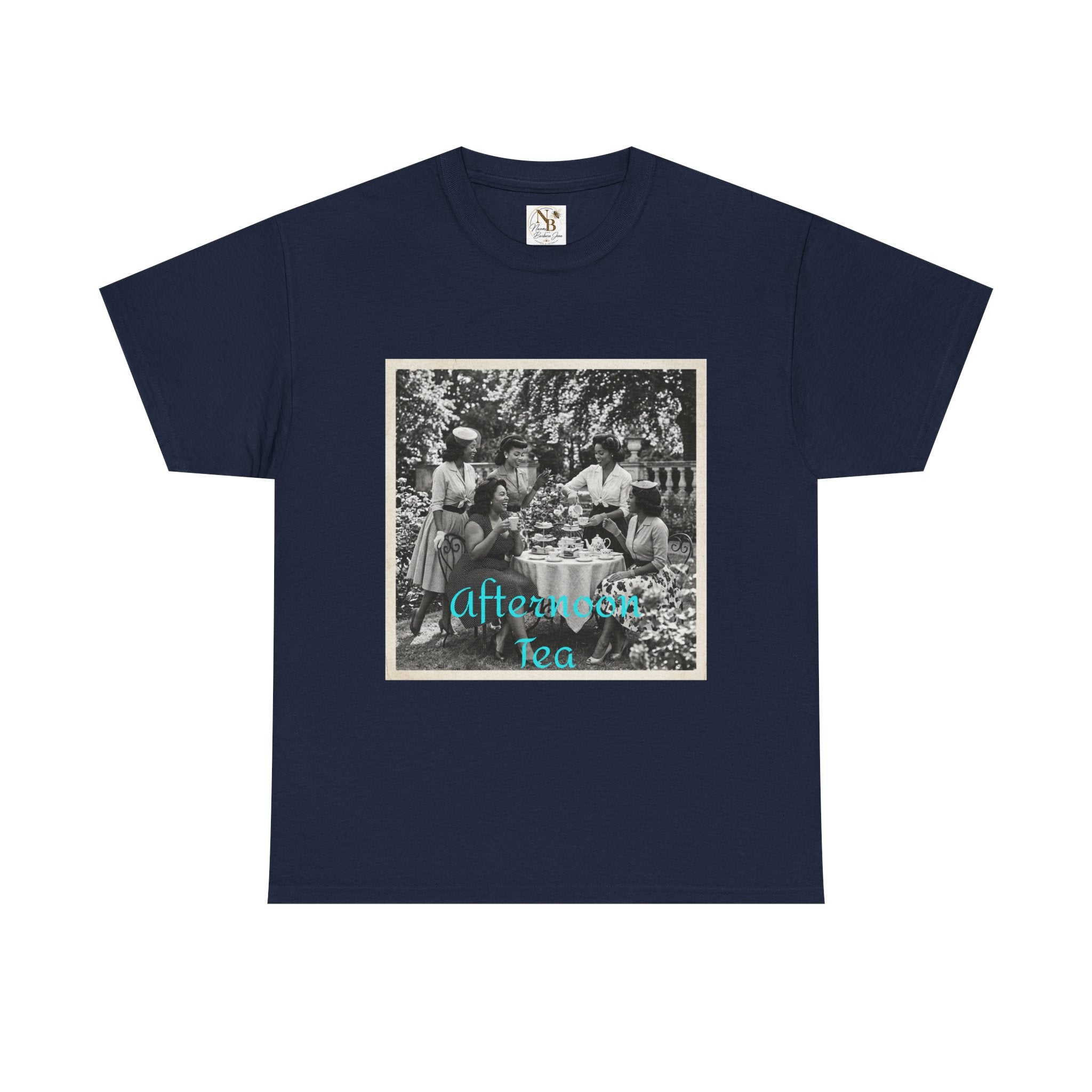 Afternoon Tea Unisex Heavy Cotton Tee