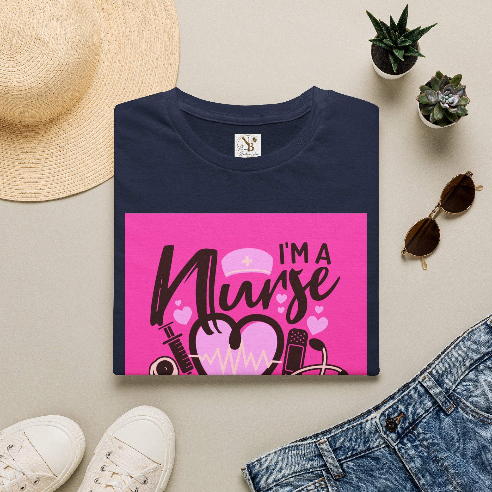 Nurse At Heart Unisex Softstyle T-Shirt
