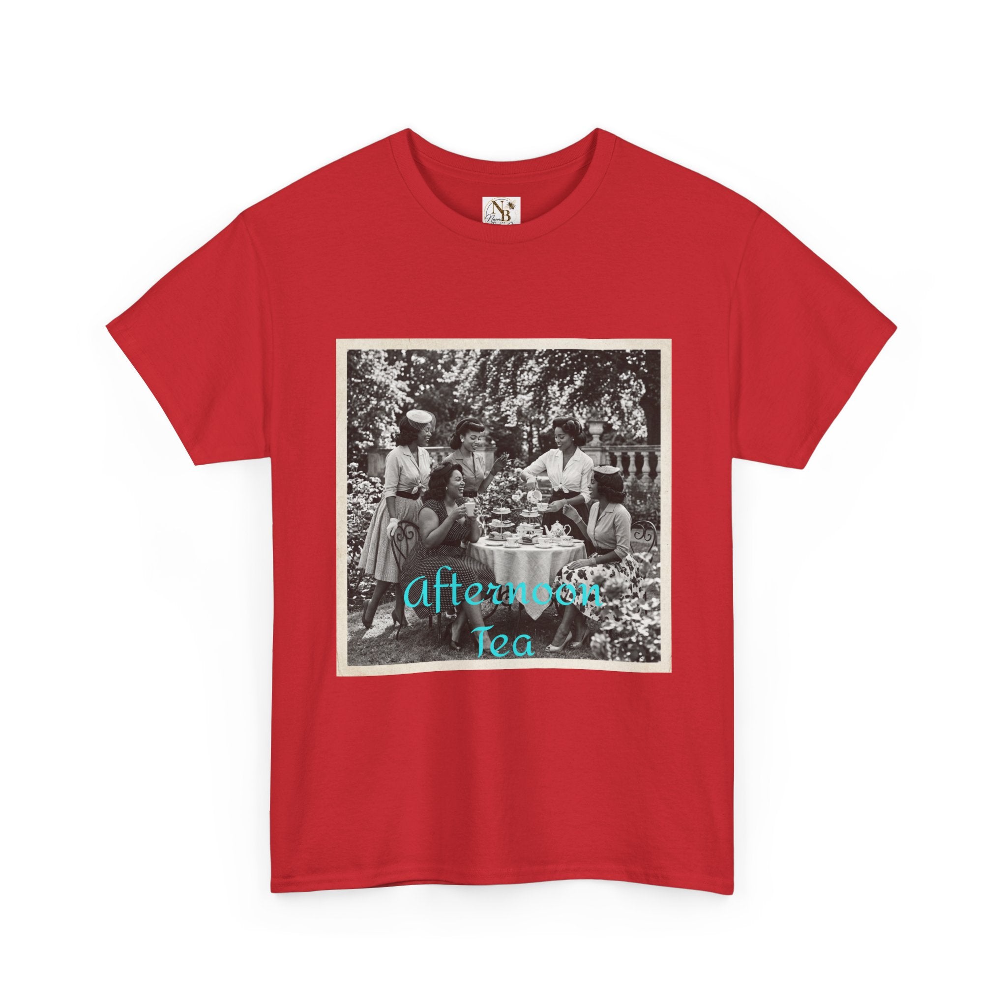 Afternoon Tea Unisex Heavy Cotton Tee
