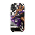 Grape Pin Up Flexi Cases