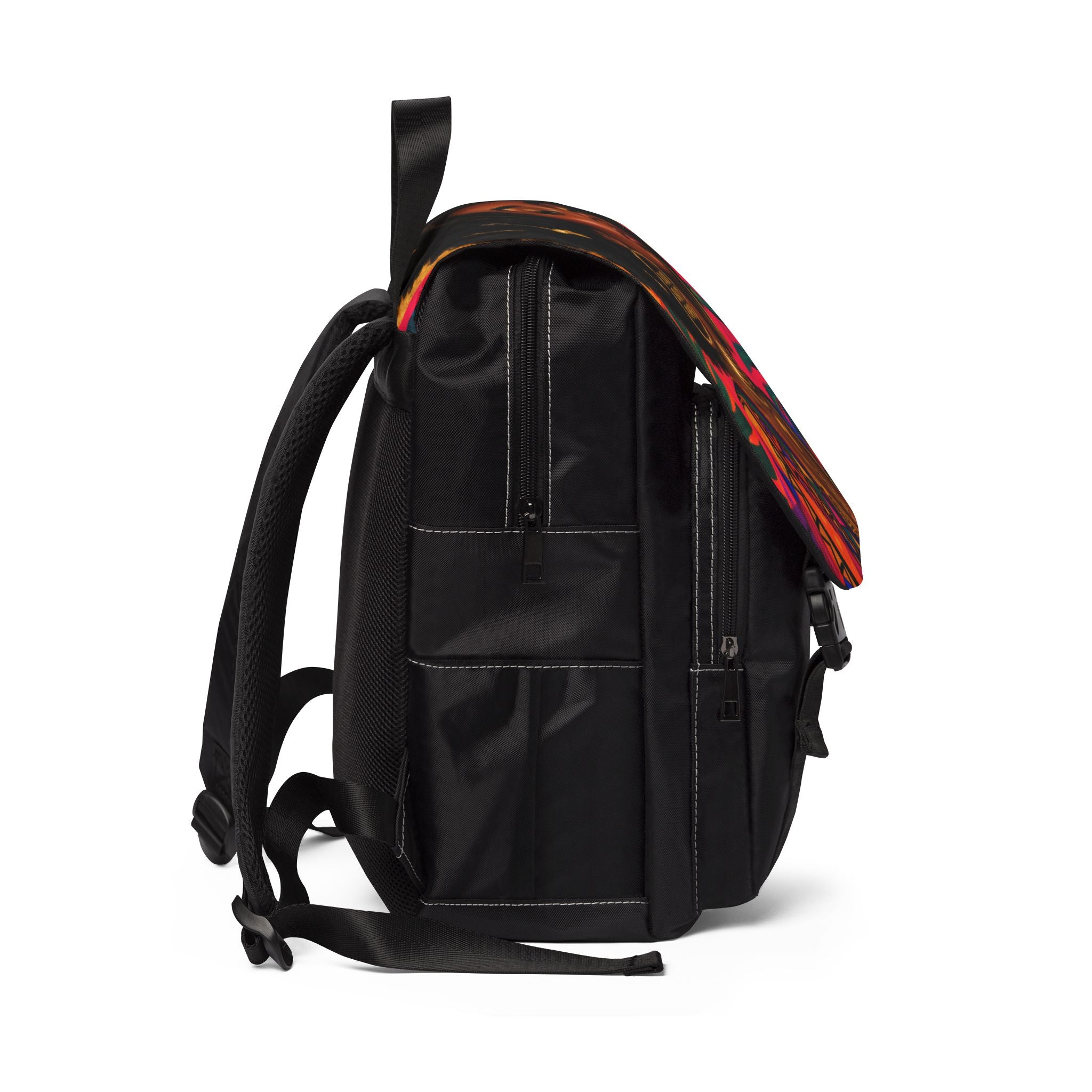 Tropical Queendom Unisex Casual Shoulder Backpack