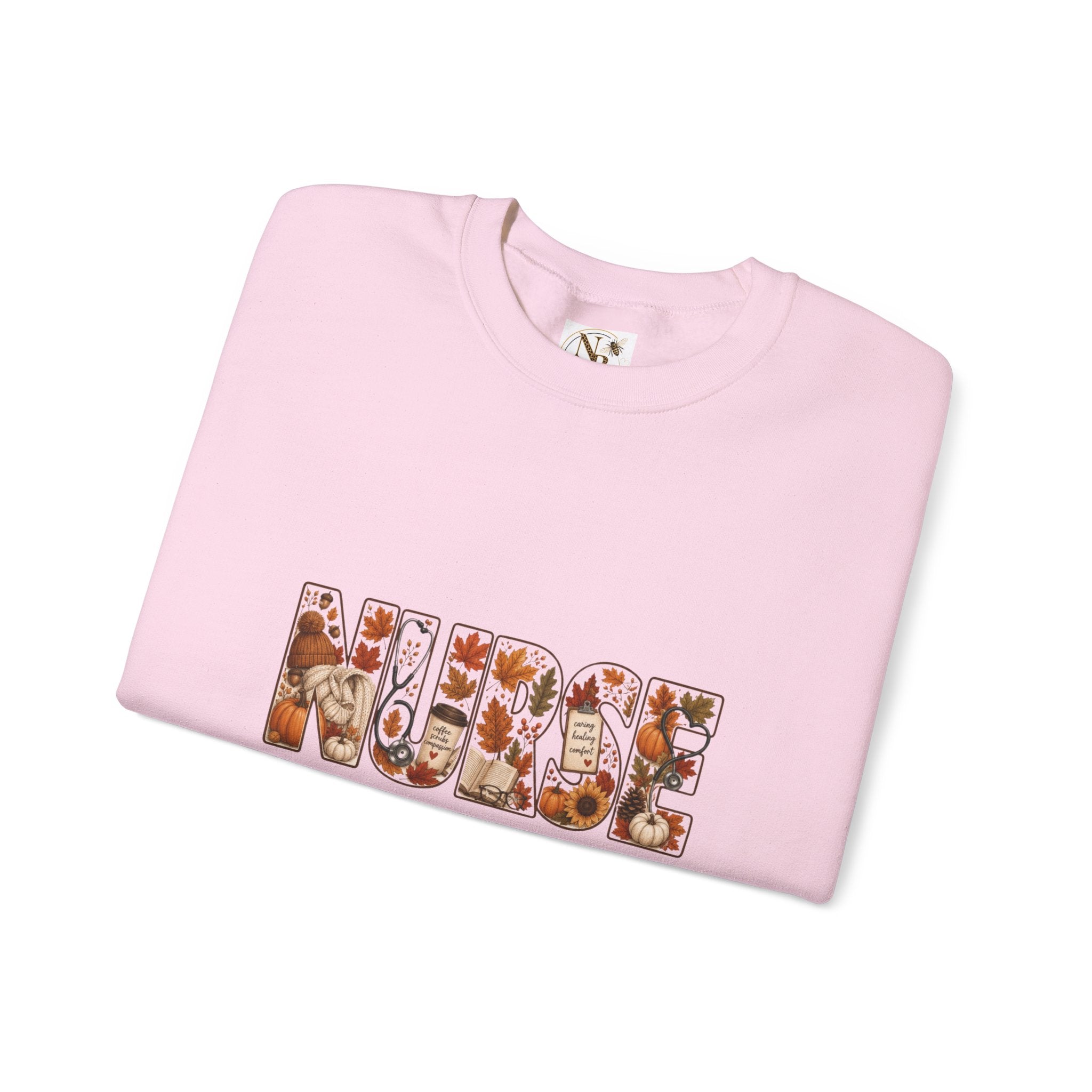Fall Nurse Unisex Heavy Blend™ Crewneck Sweatshirt