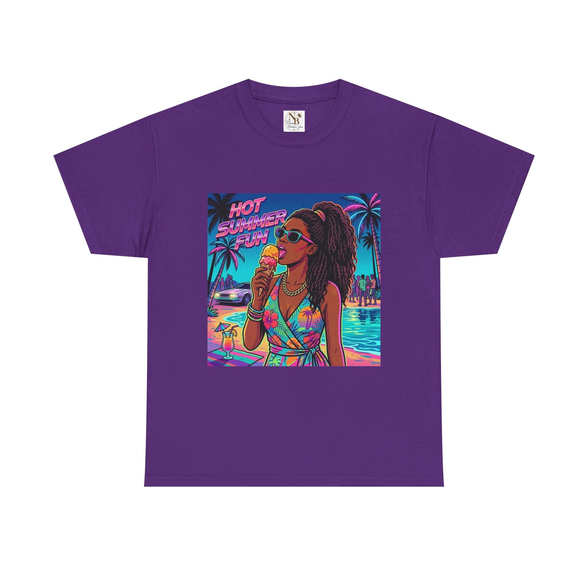 Hot Summer Fun Unisex Heavy Cotton Tee