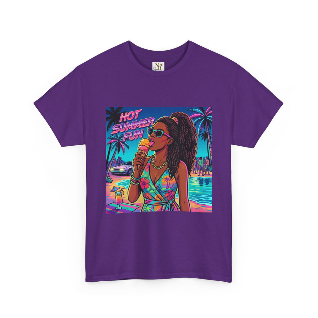 Hot Summer Fun Unisex Heavy Cotton Tee