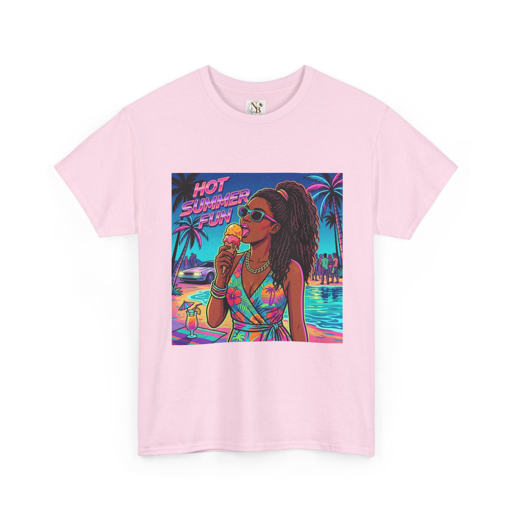 Hot Summer Fun Unisex Heavy Cotton Tee