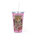 I Am That Girl Plastic Tumbler with Straw