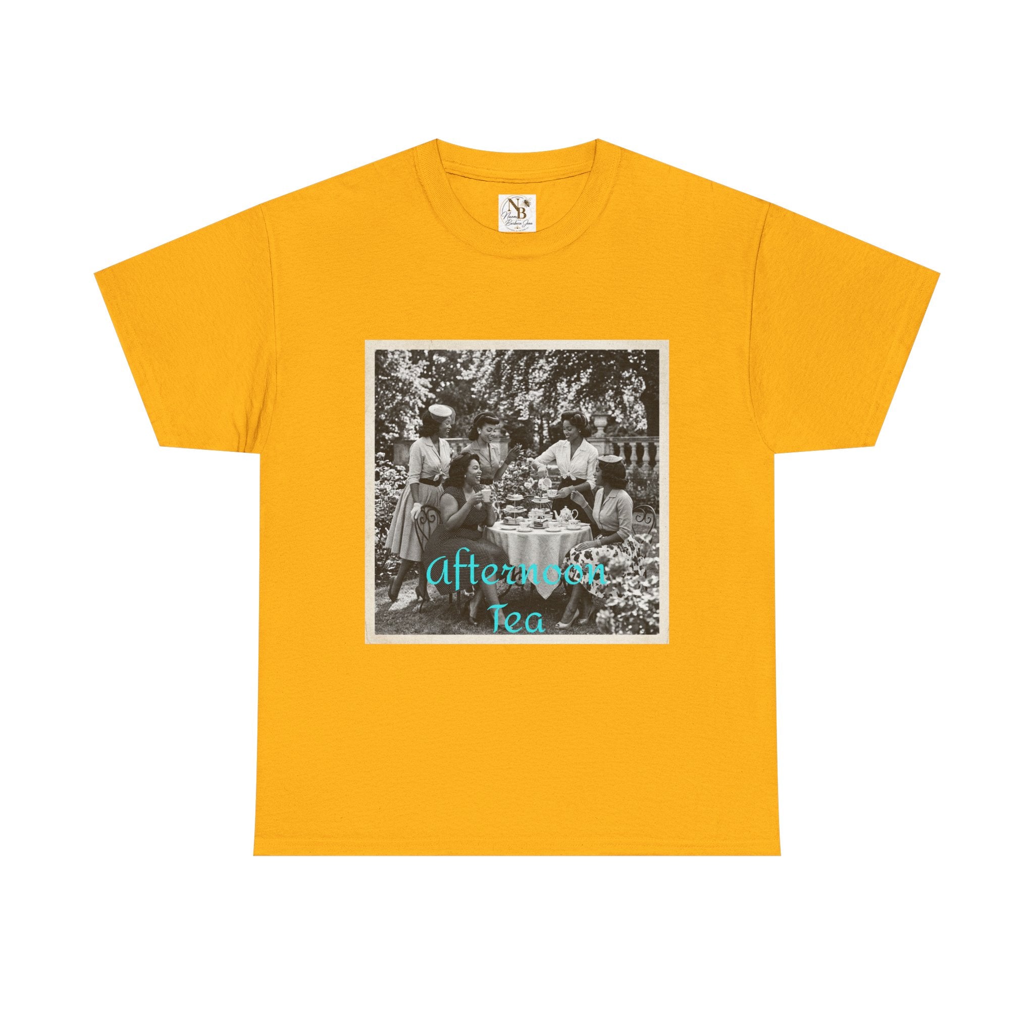 Afternoon Tea Unisex Heavy Cotton Tee
