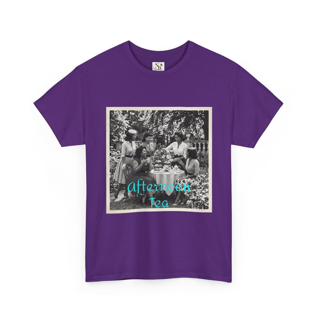 Afternoon Tea Unisex Heavy Cotton Tee