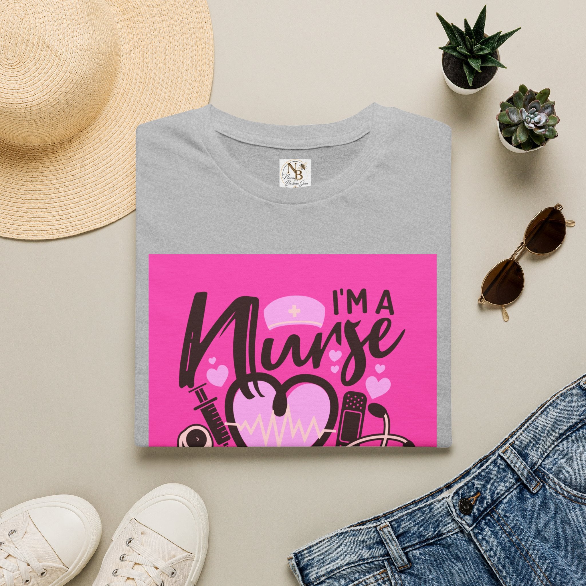 Nurse At Heart Unisex Softstyle T-Shirt