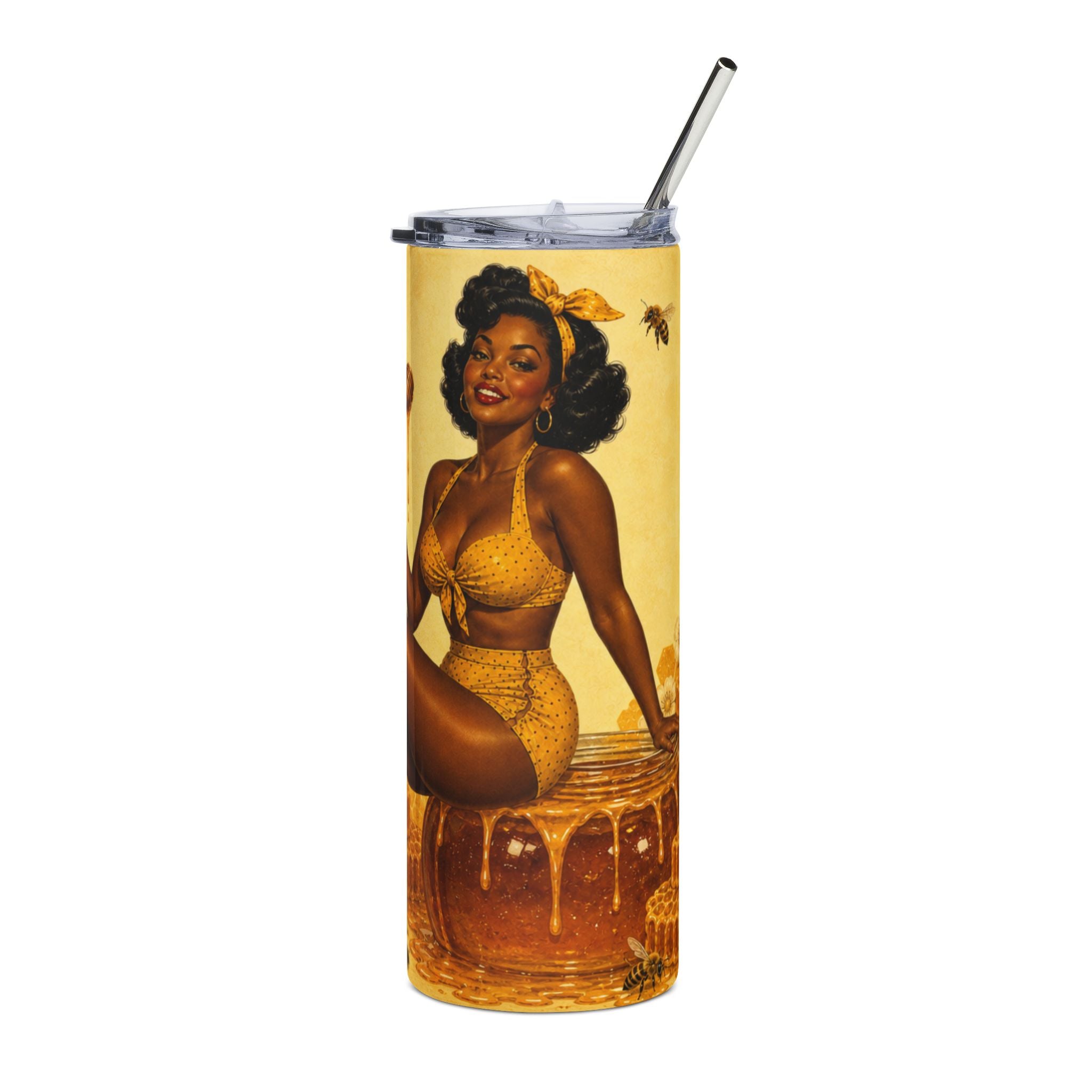Sweet As Honey Stainless Steel Tumbler, 20oz