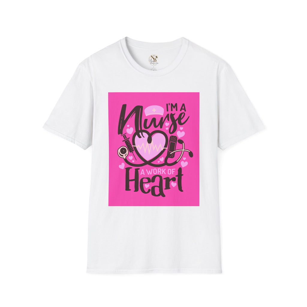 Nurse At Heart Unisex Softstyle T-Shirt