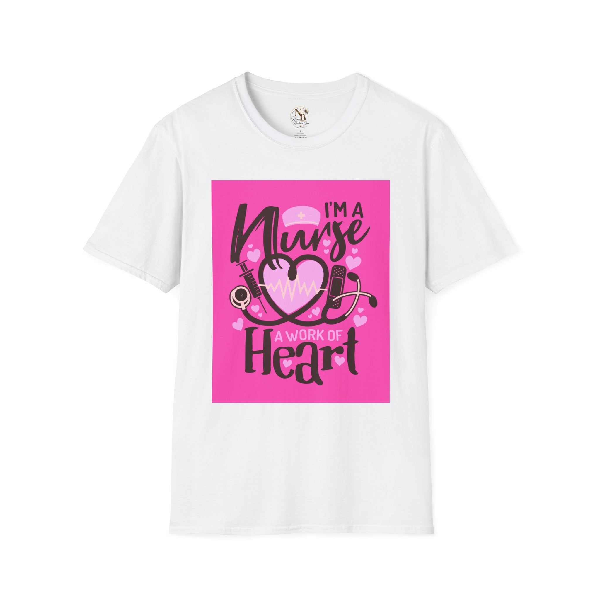 Nurse At Heart Unisex Softstyle T-Shirt