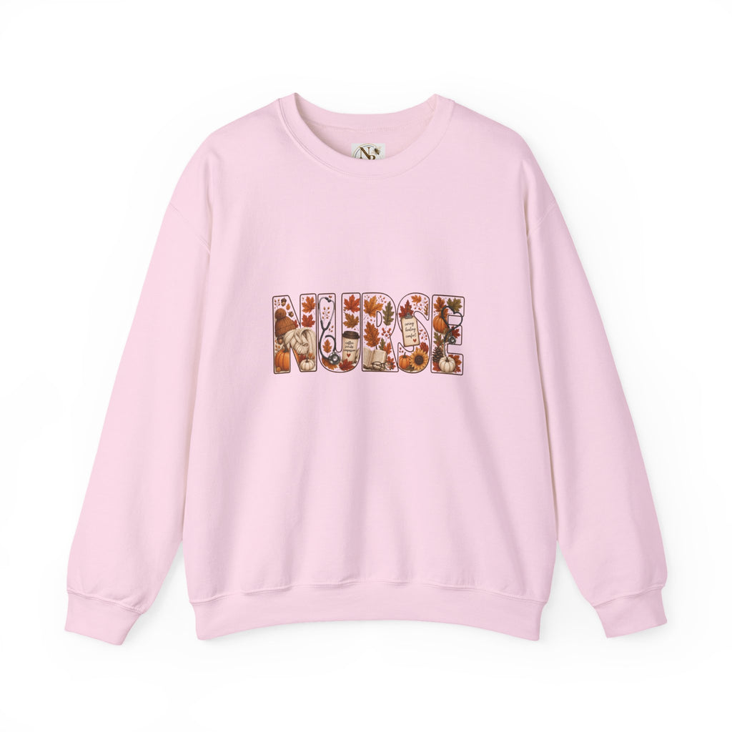 Fall Nurse Unisex Heavy Blend™ Crewneck Sweatshirt