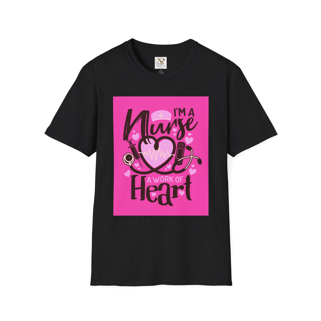 Nurse At Heart Unisex Softstyle T-Shirt